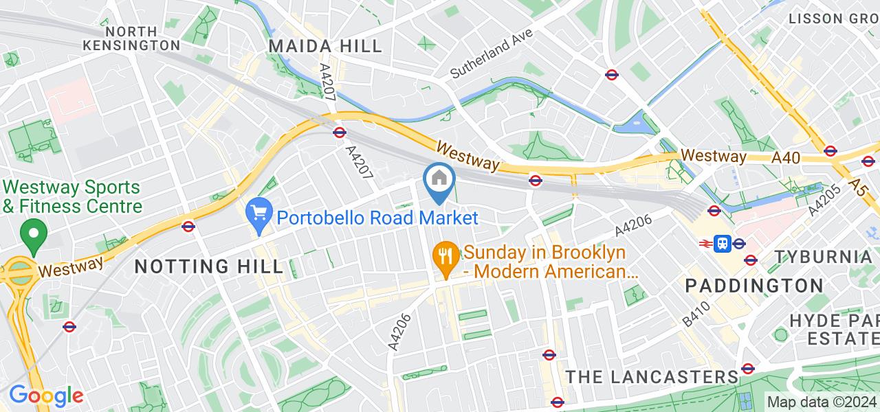 Studio Flat, St Stephens Crescent, W2