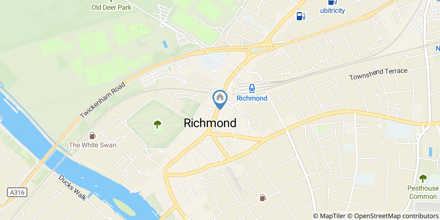 2 Bed Flat, The Quadrant, TW9