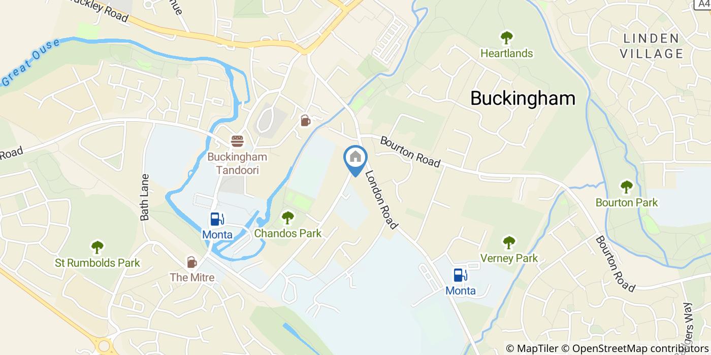 Studio Flat, Chandos Road, MK18