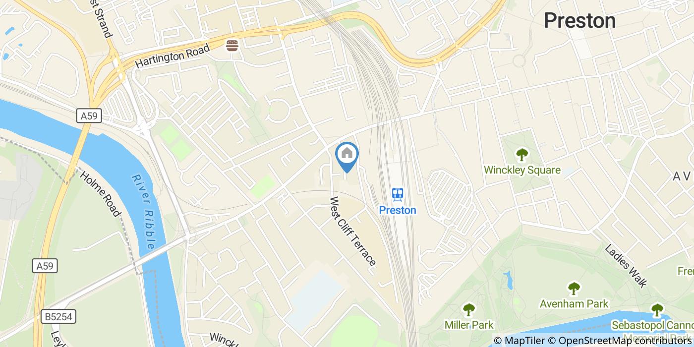1 Bed Flat, The Court Yard, PR1