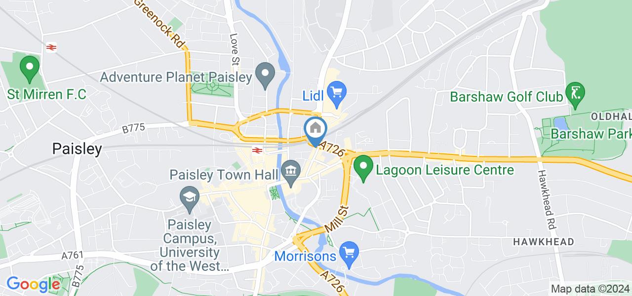 2 Bed Flat, Lawn Street, PA1