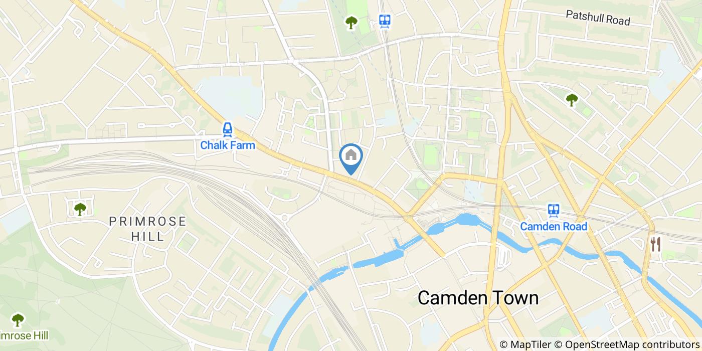 Room in a Shared House, Chalk Farm Road, NW1