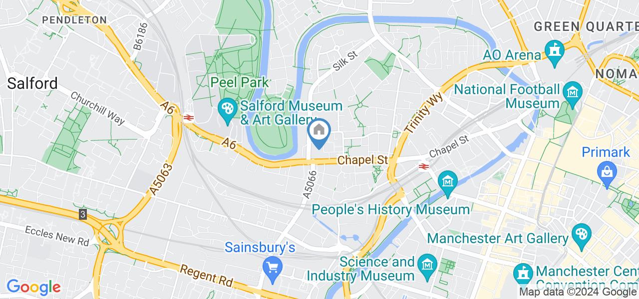 1 Bed Flat, The Royal, M3