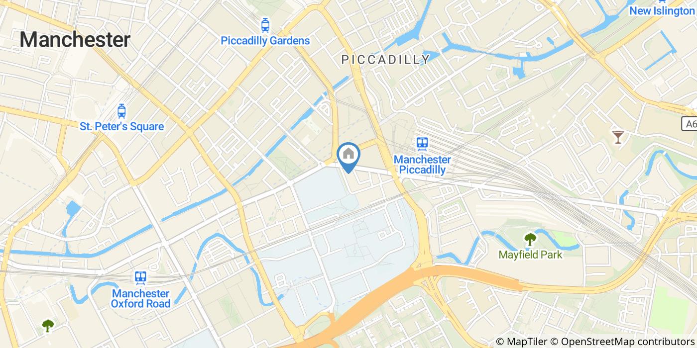 Studio Flat, Cobourg Street, M1