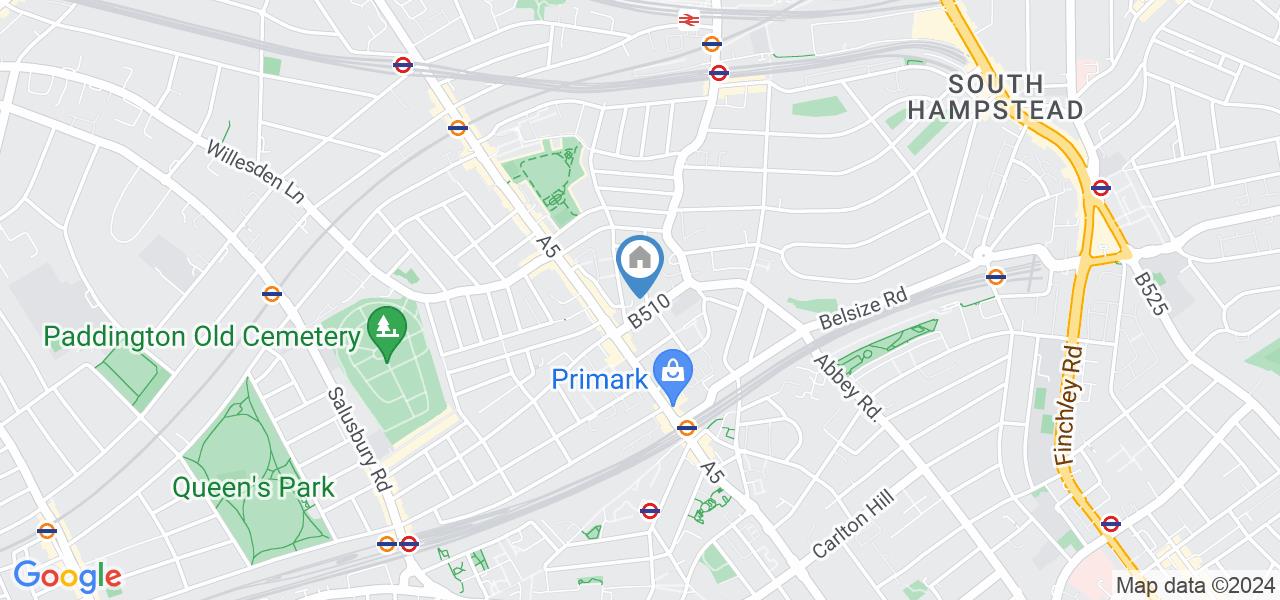 Studio Flat, Mazenod Avenue, NW6