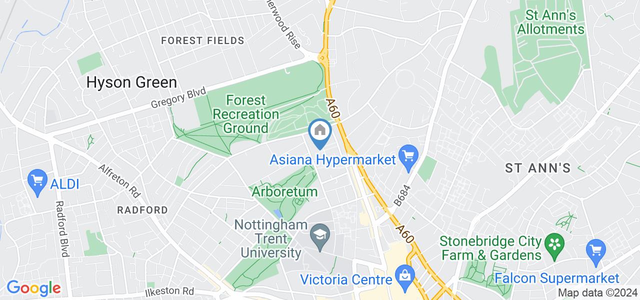 Room in a Shared House, Tudor Grove, NG1