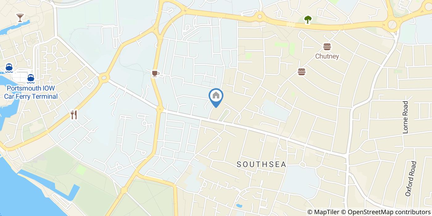 1 Bed Maisonette, Norfolk St, PO5