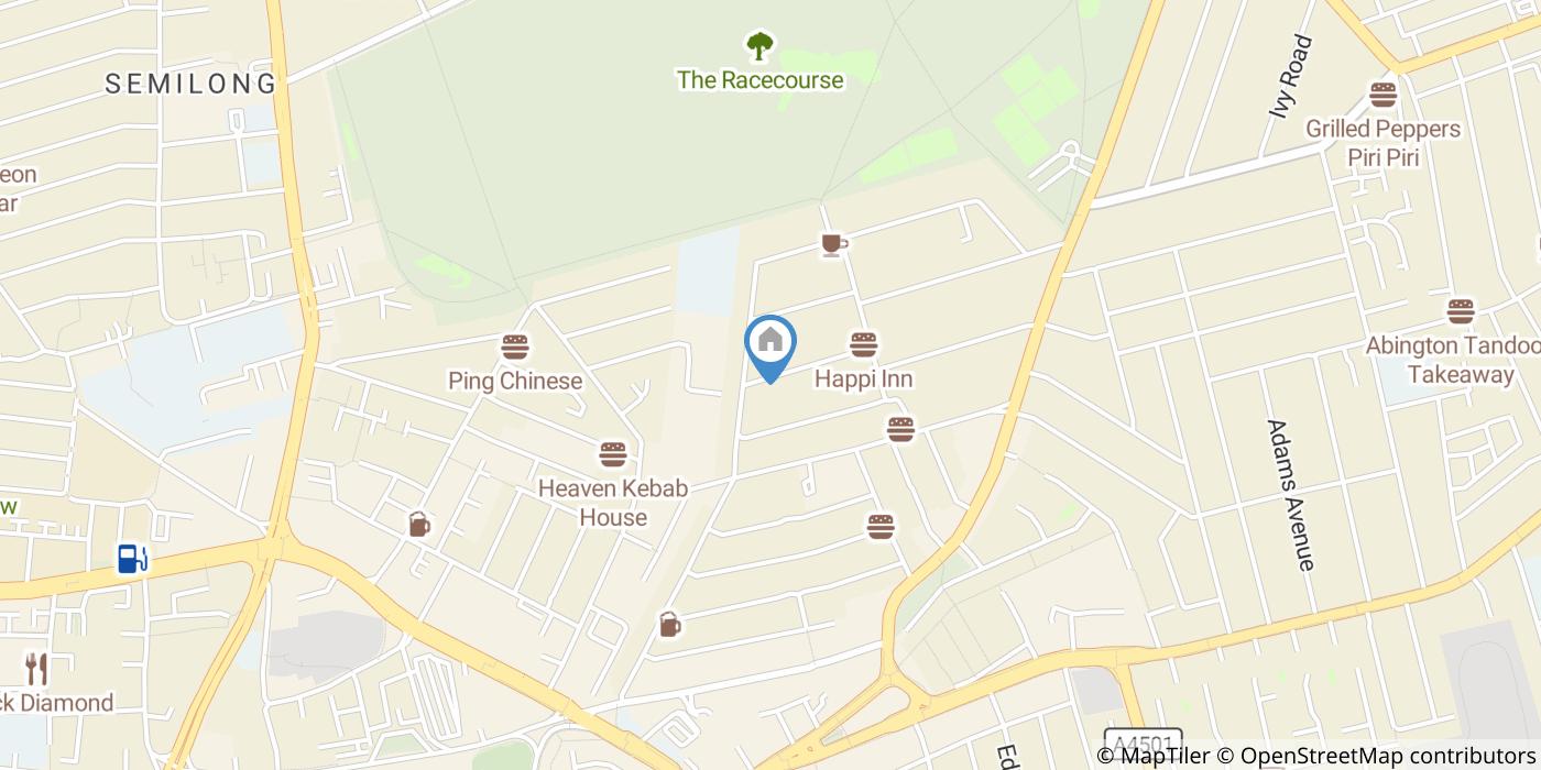 1 Bed Flat, Gray St., NN1