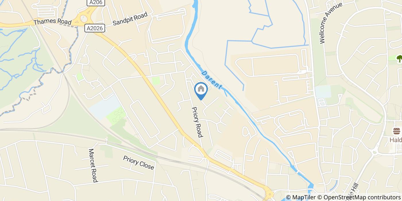 2 Bed Flat, Creekmill Way, DA1