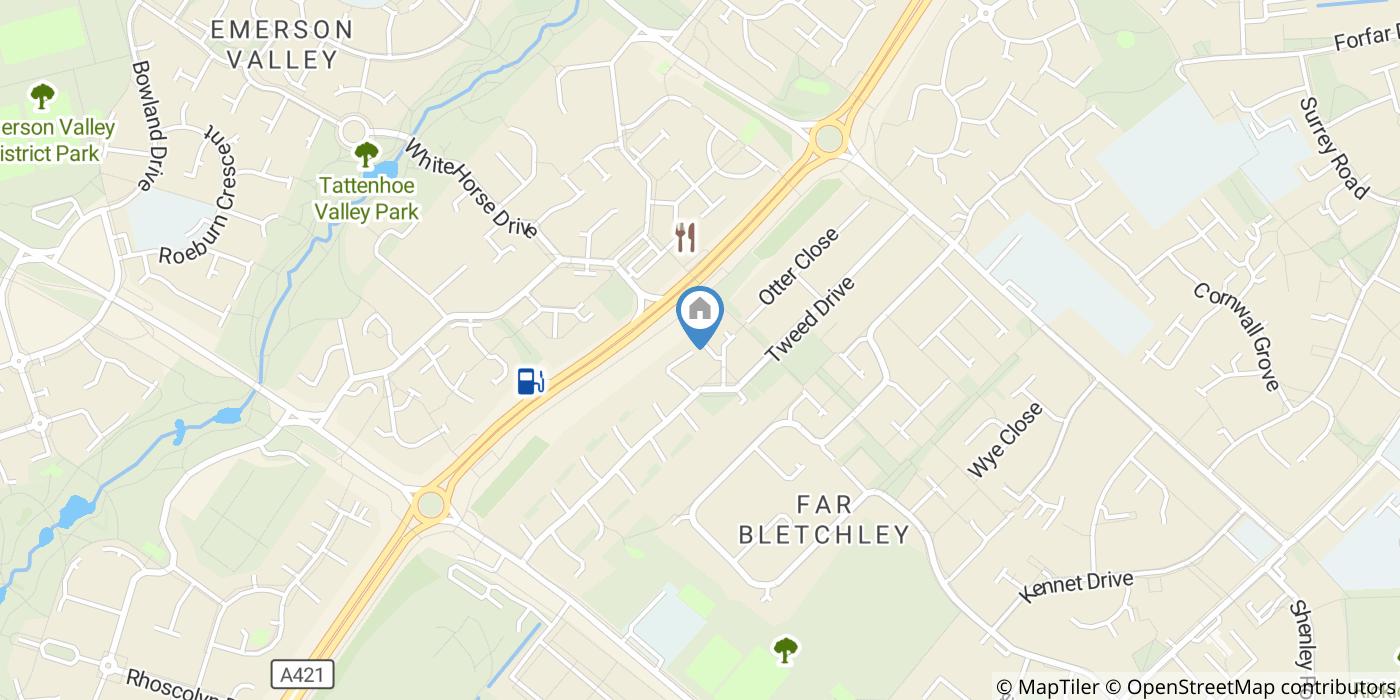 3 Bed Detached House, Witham Court, MK3