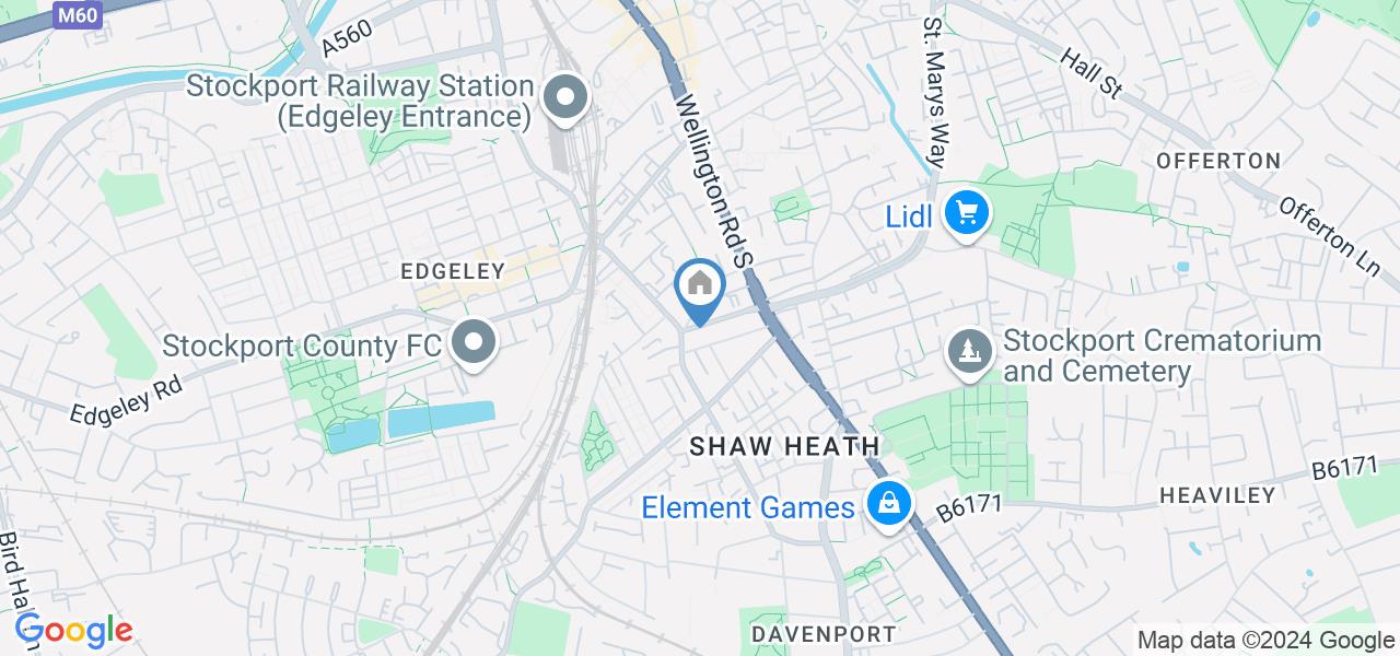 Room in a Shared House, Longshut Lane West, SK2