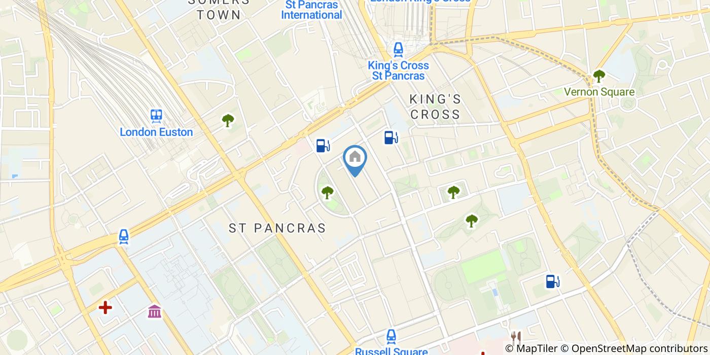 3 Bed Flat, Sandwich House, WC1H