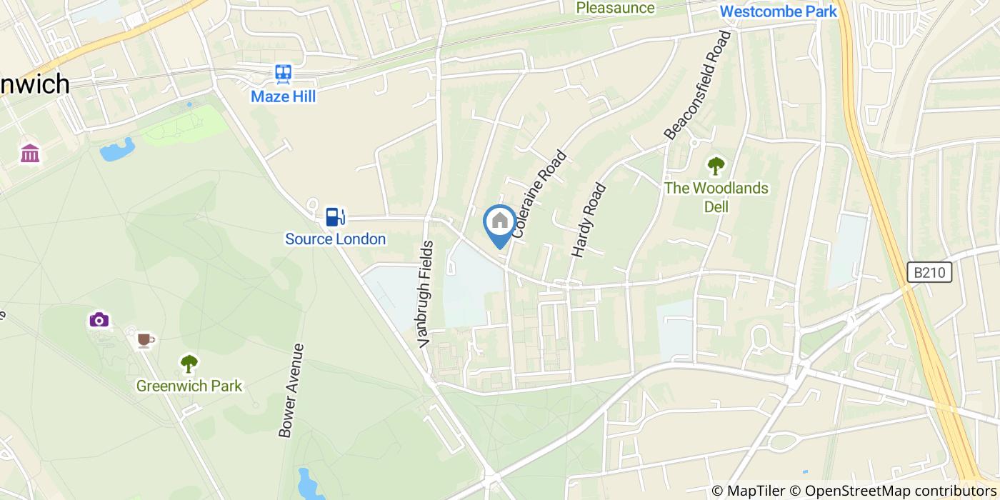 1 Bed Flat, Westcombe Park Road, SE3