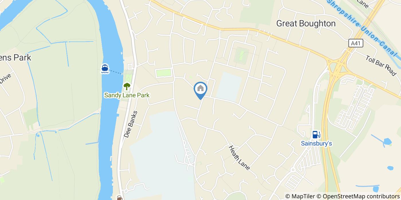 2 Bed Terraced House, Heath Lane, CH3