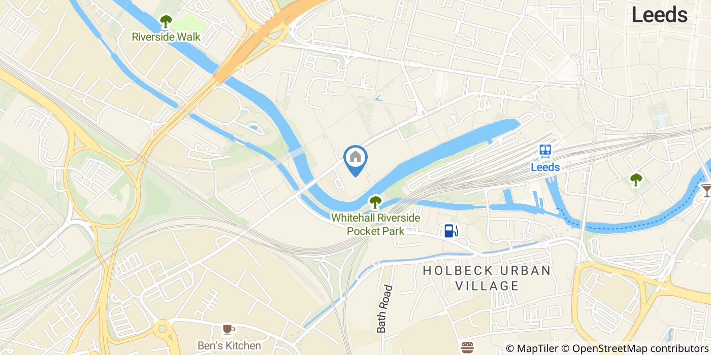 2 Bed Flat, Riverside Way, LS1
