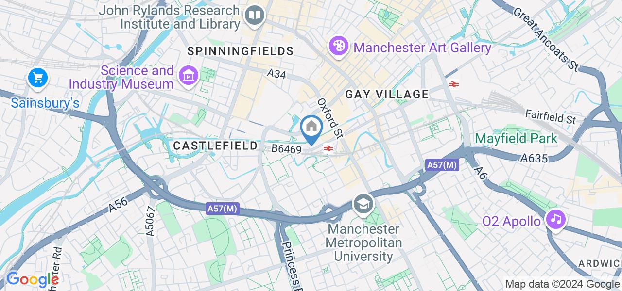 2 Bed Flat, The Lock Building, M1
