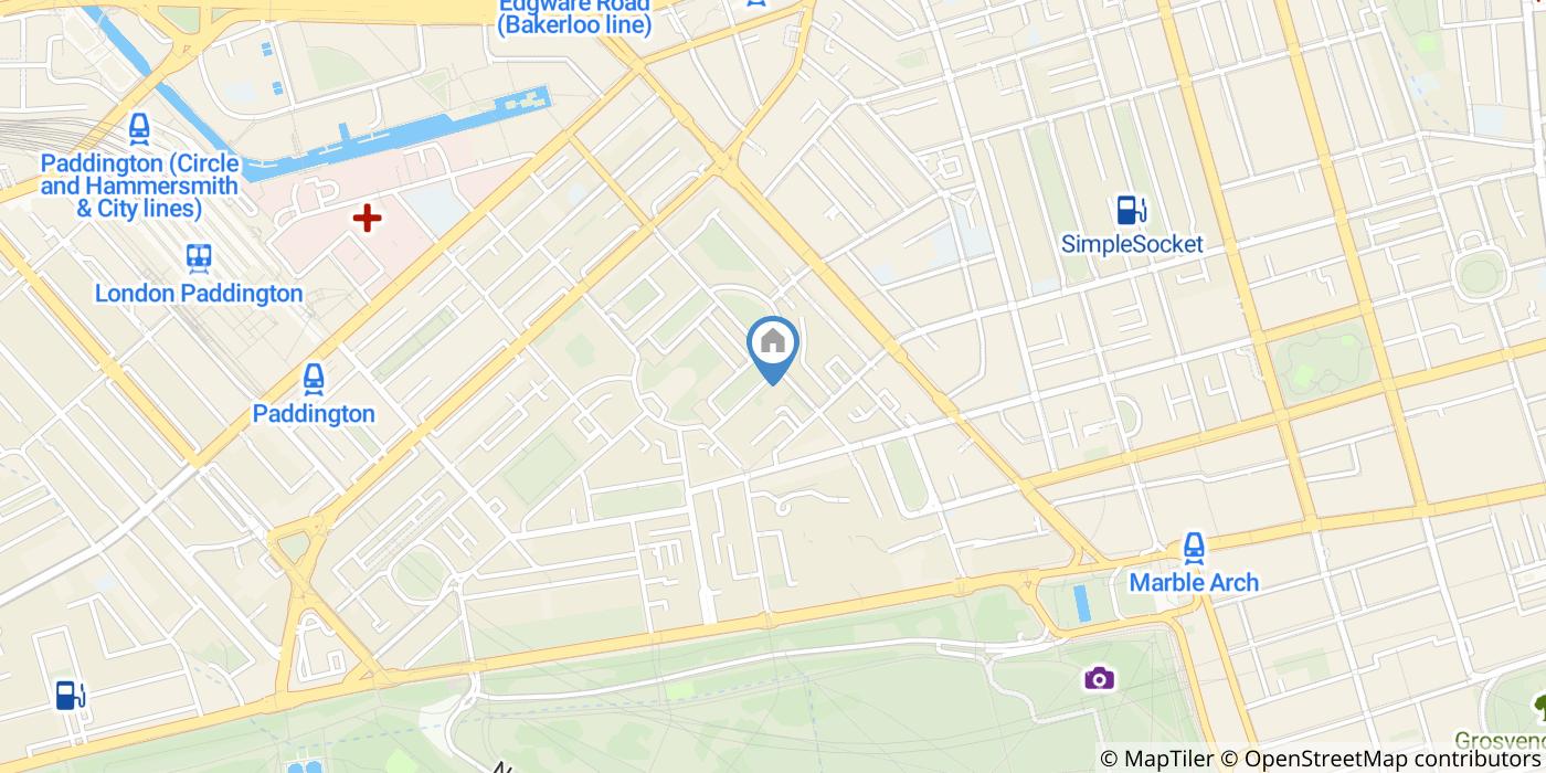 1 Bed Flat, Porchester Place, W2
