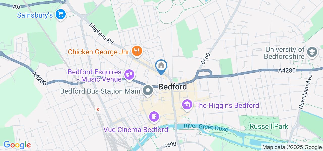 Studio Flat, Harpur Street, MK40