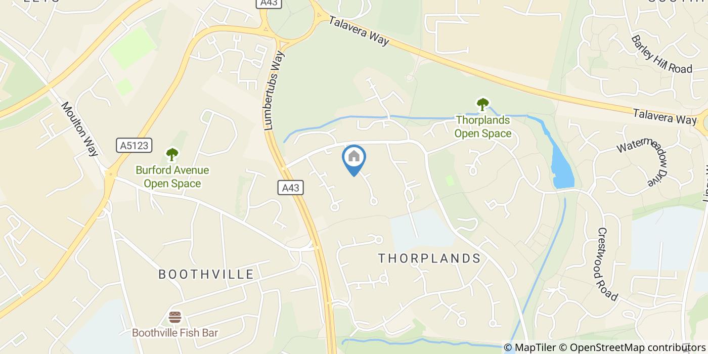 1 Bed Flat, Great Holme Court, NN3