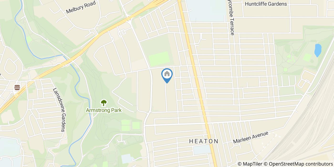 2 Bed Flat, Lesbury Road, NE6