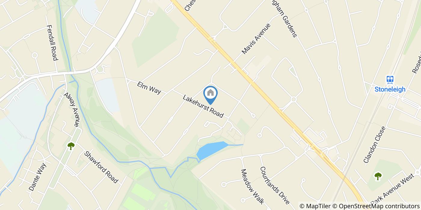 Studio Flat, Lakehurst Road, KT19