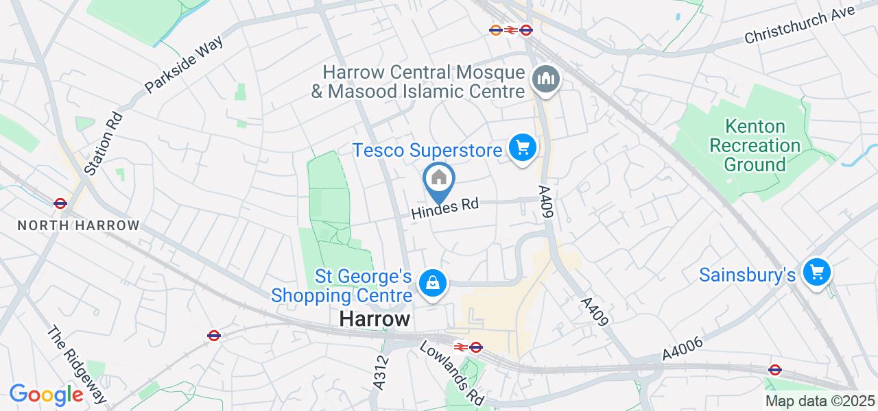 1 Bed Flat, Hindes Road, HA1