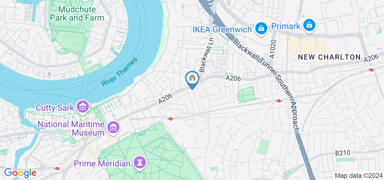 1 Bed Flat, Tyler Street, SE10