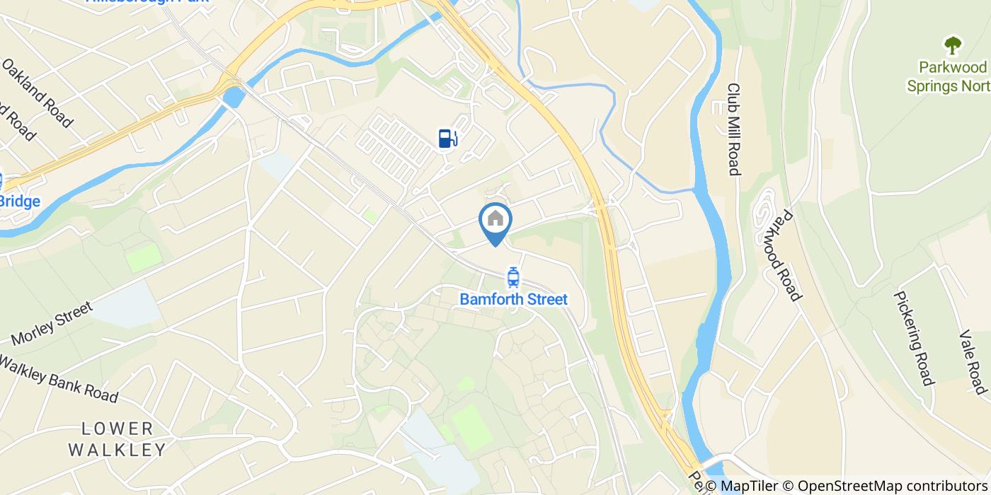 1 Bed Flat, Bamford Point, S6