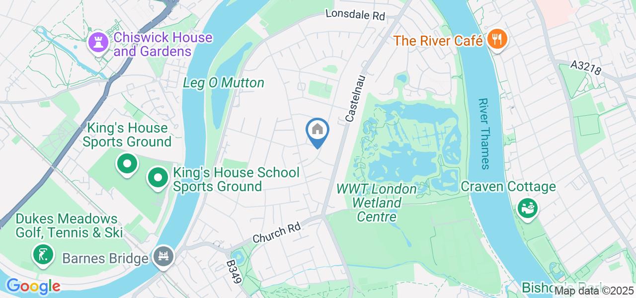 Studio Flat, Madrid Rd, SW13