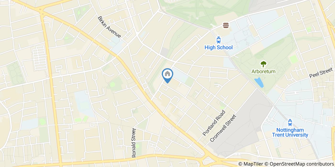Studio Flat, Russell View, NG7