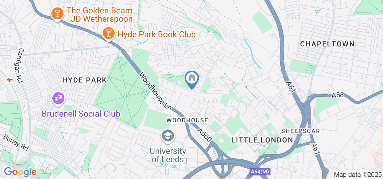Studio Flat, St Mark's Court, LS6