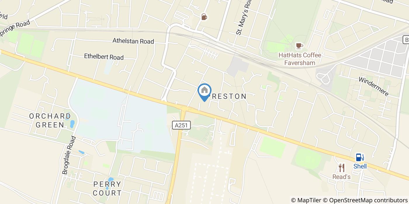 1 Bed Flat, Preston Court, ME13