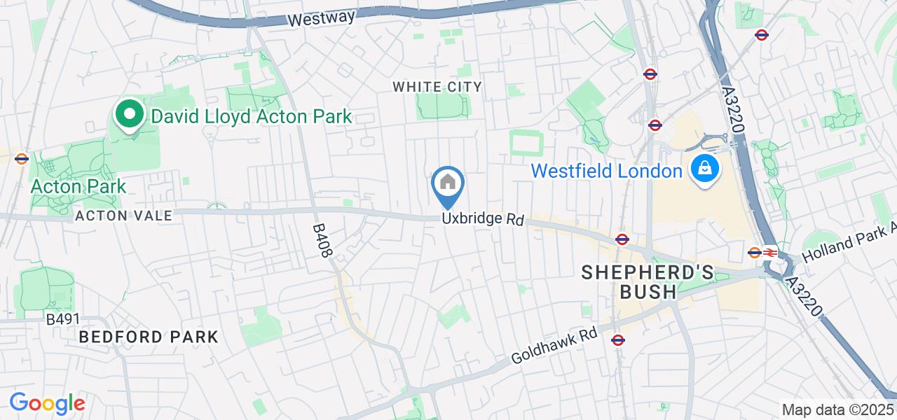 1 Bed Terraced House, Oaklands Grove, W12