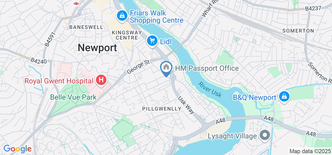 1 Bed Flat, Lower Dock Street, NP20