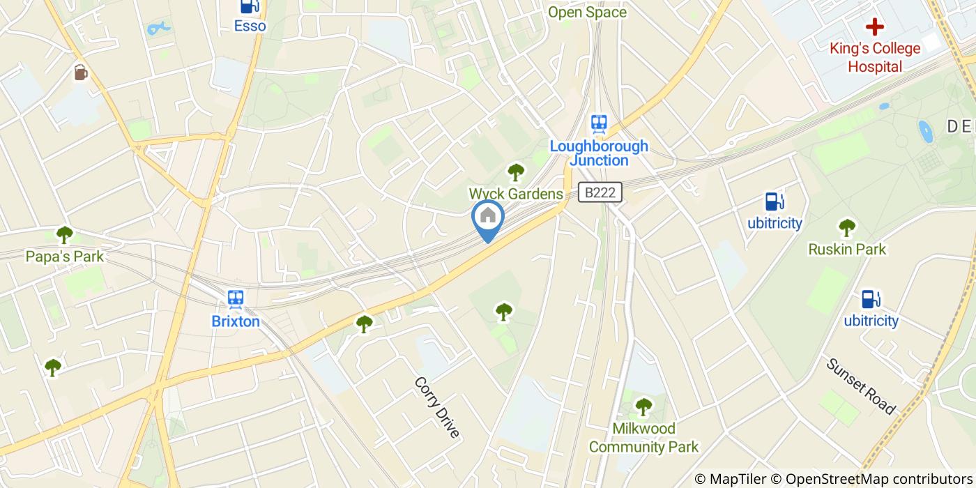 2 Bed Flat, Coldharbour Lane, SW9