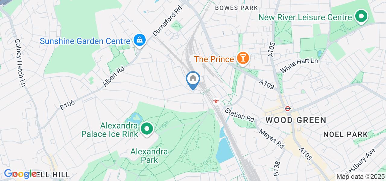 1 Bed Flat, Crescent Road, N22