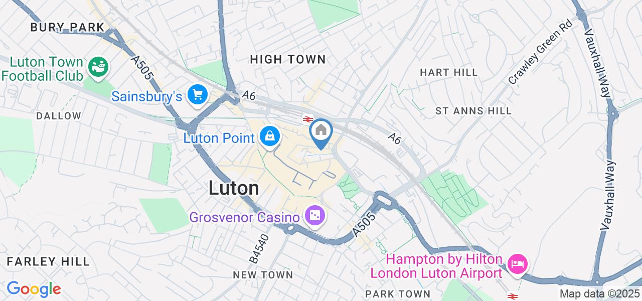 1 Bed Flat, T L House, LU1