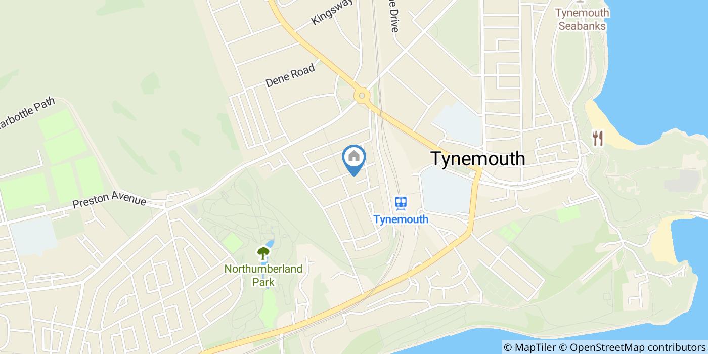 3 Bed Terraced House, Denwick Terrace, NE30