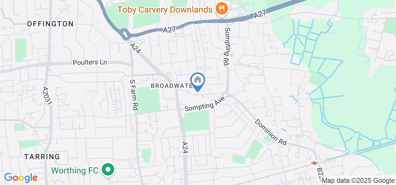 Studio Flat, Bury House, BN14