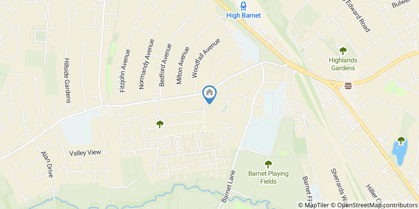 3 Bed Semi-Detached House, Dollis Valley Drive, EN5