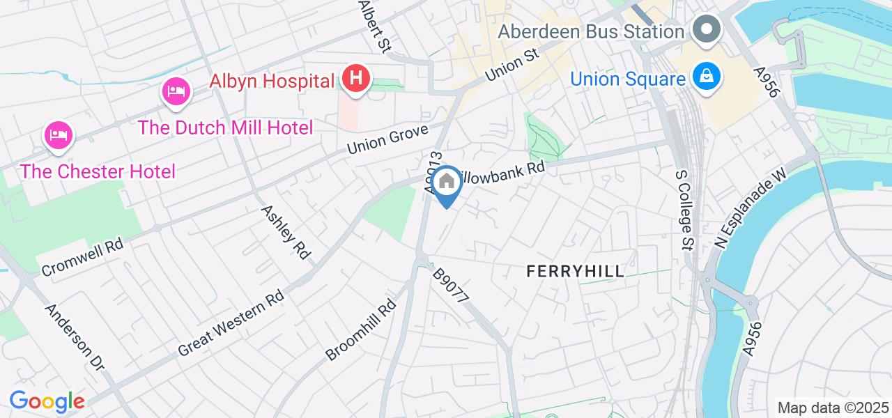1 Bed Flat, Howburn Place, AB11