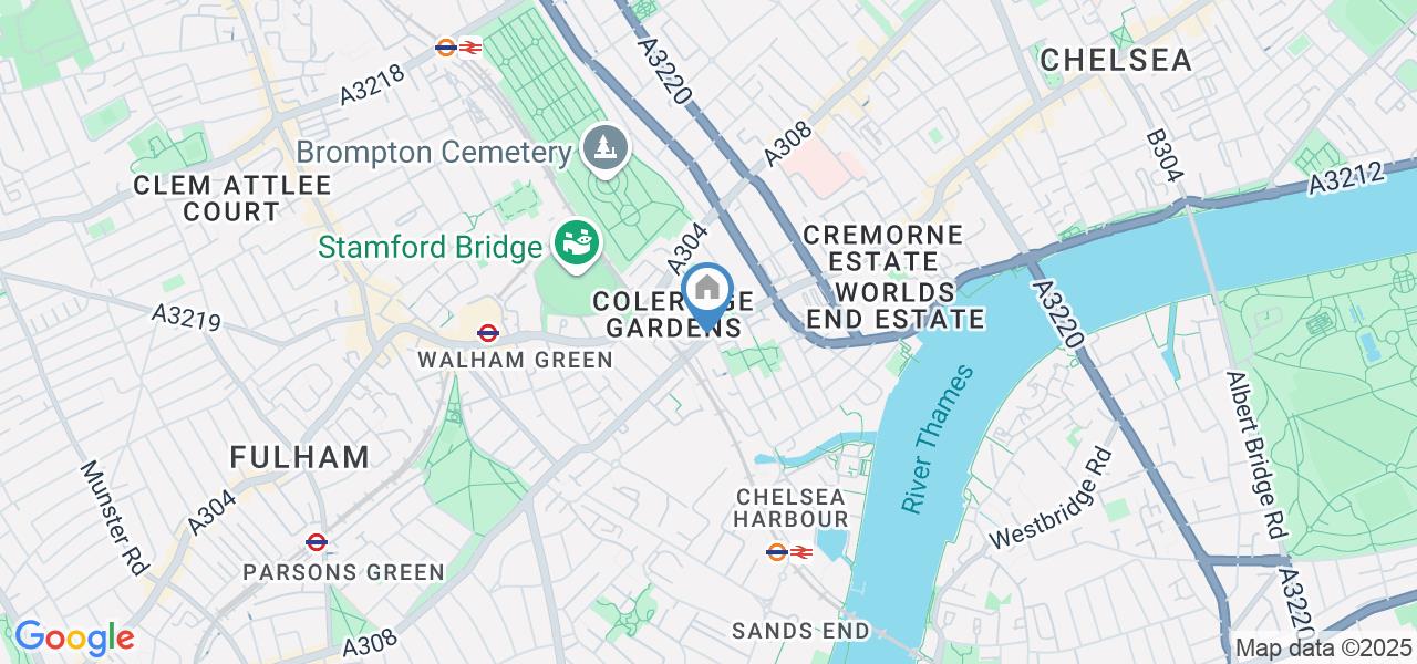 2 Bed Flat, Coleridge Gardens, SW10