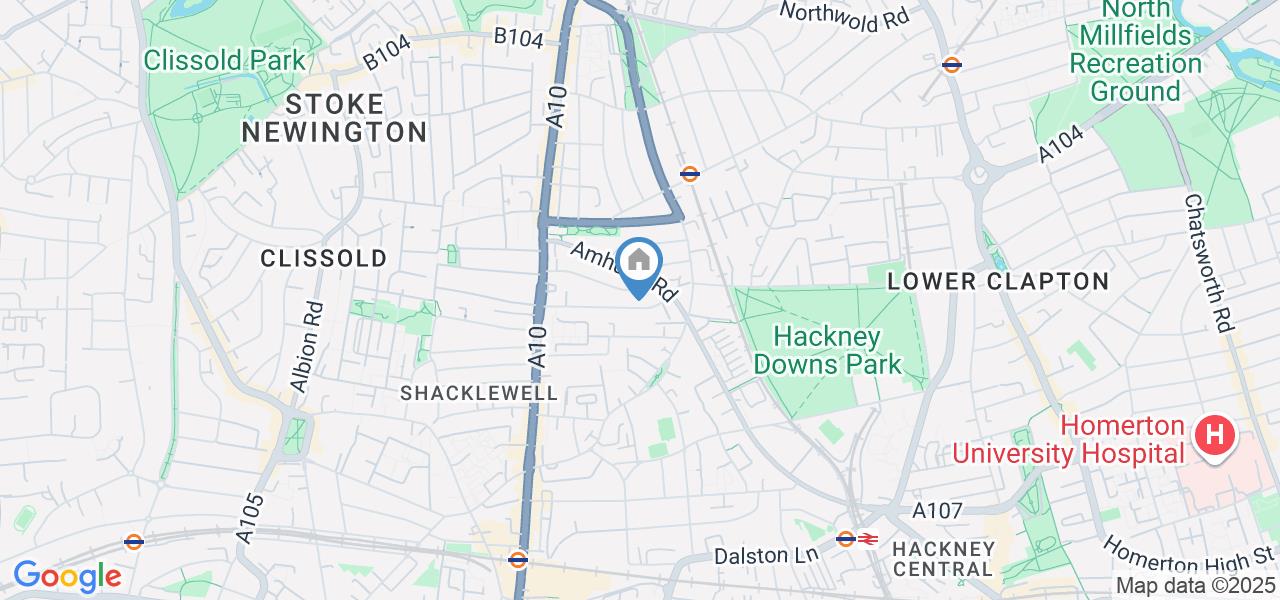 Studio Flat, Farleigh Road, N16