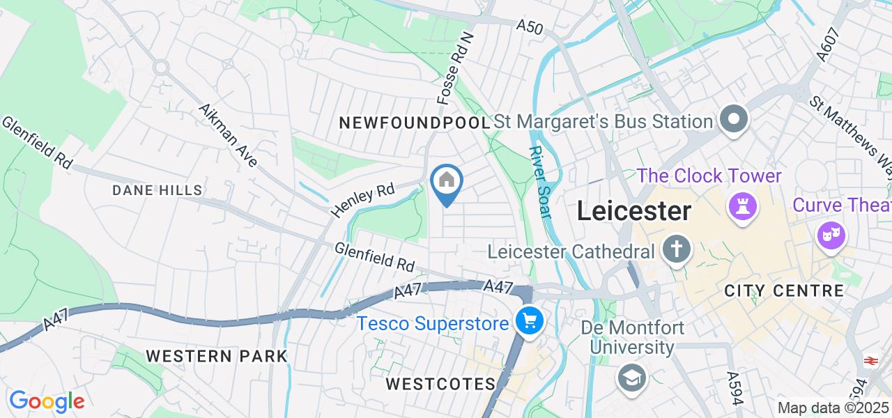 1 Bed Flat, Fosse Road North, LE3
