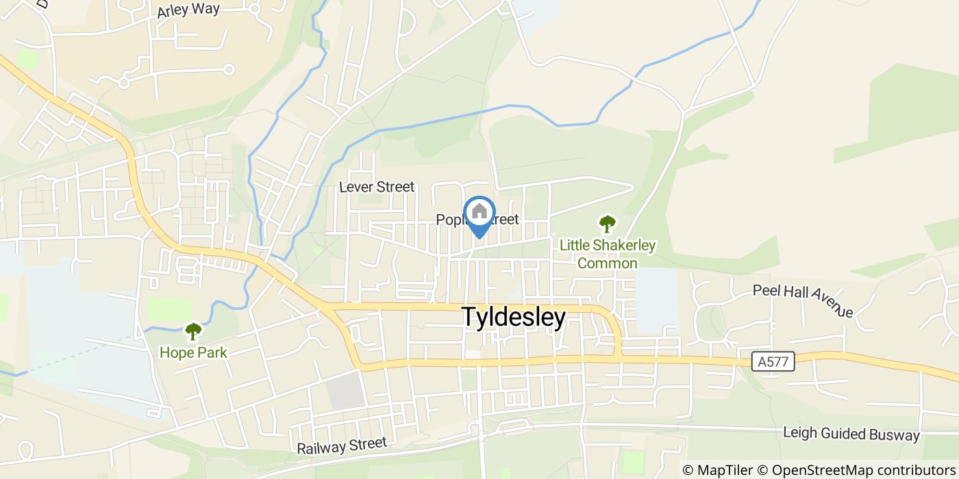 2 Bed Terraced House, Ash Street, M29