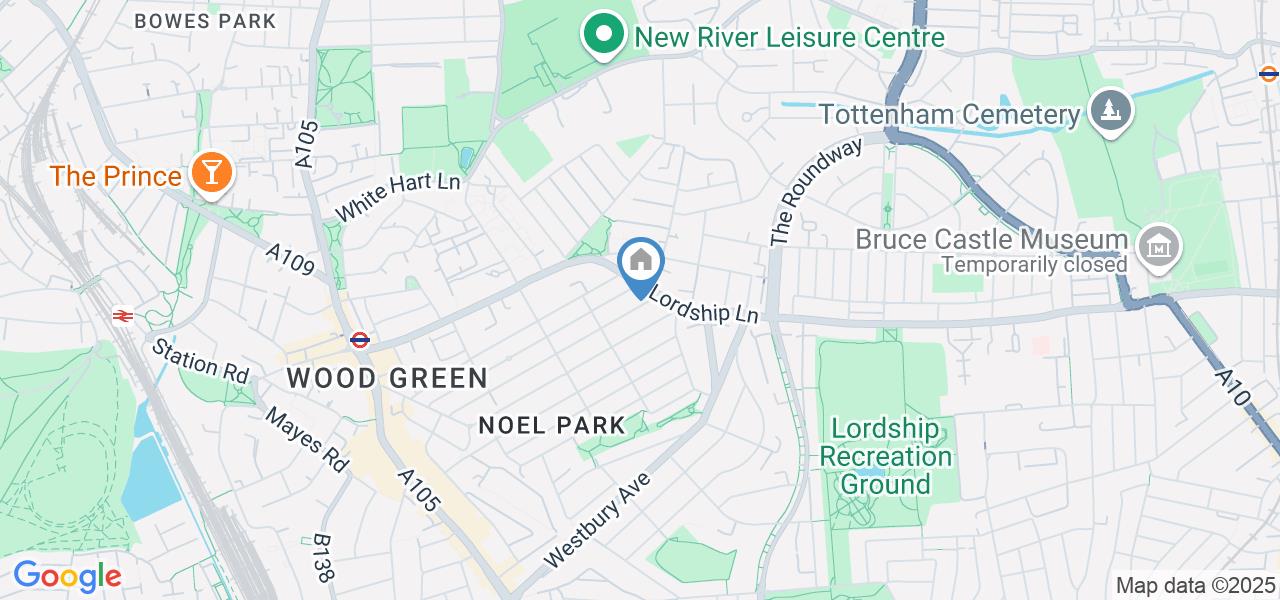 2 Bed Terraced House, Farrant Avenue, N22