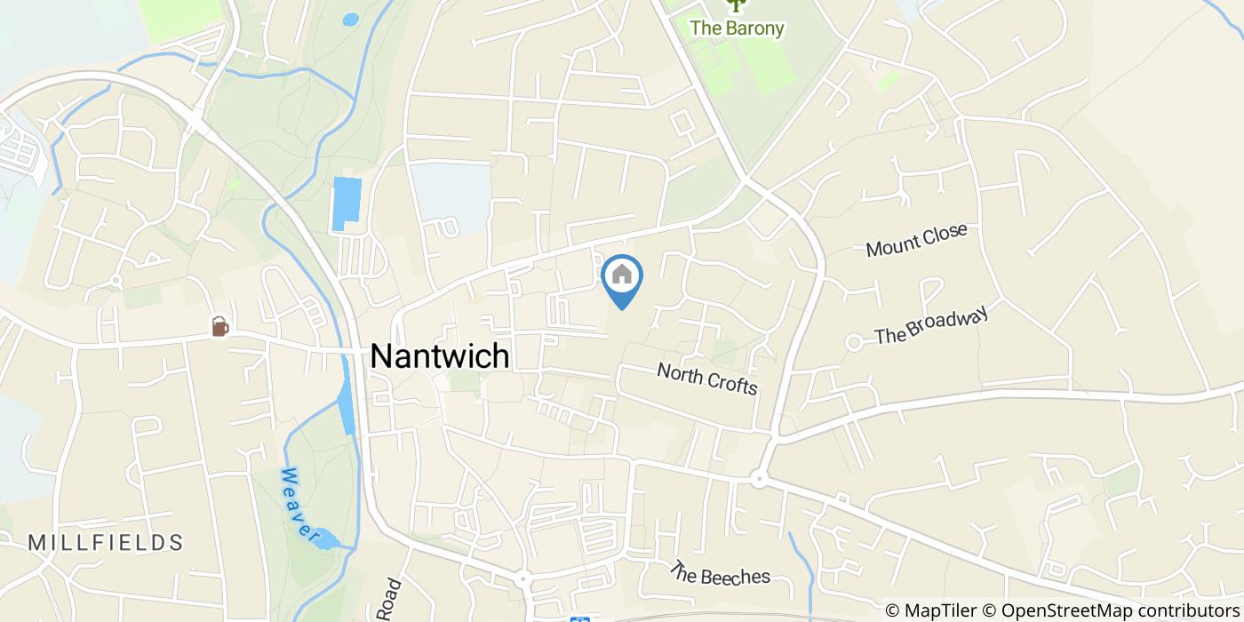 1 Bed Flat, Cromwell Court, CW5