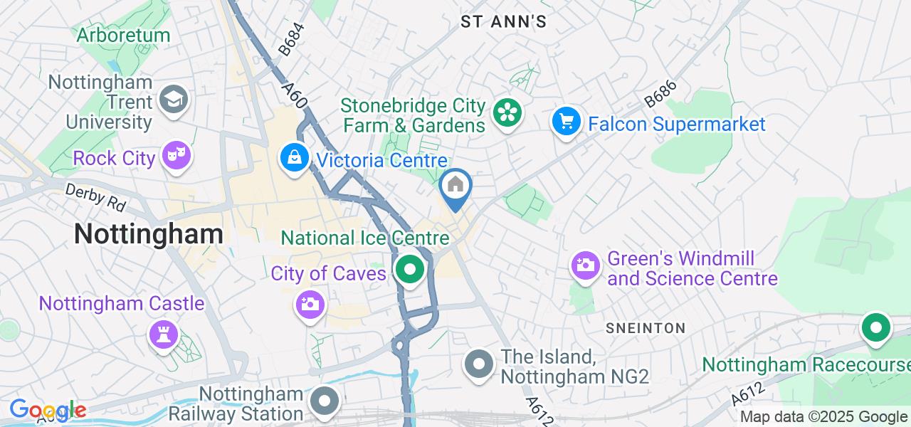 1 Bed Flat, Bath Street, NG1