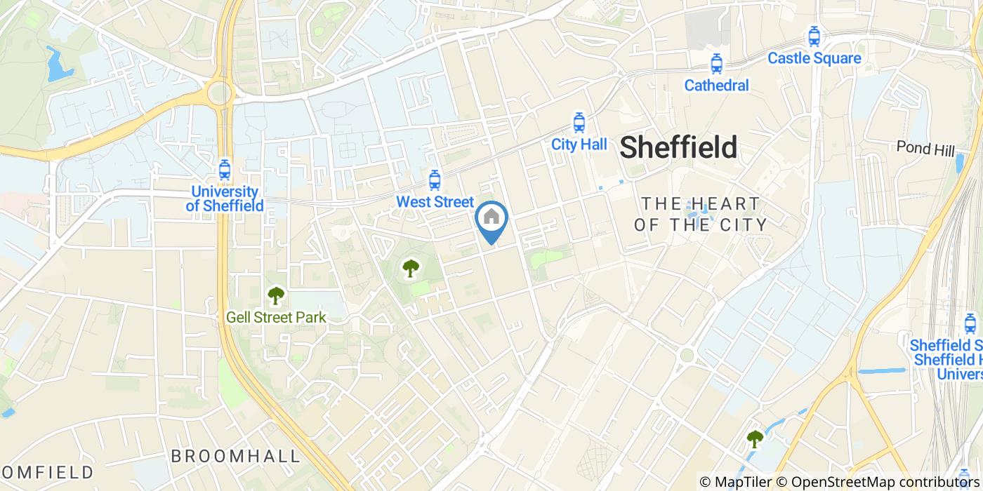 7 Bed Flat, Trafalgar Street, S1