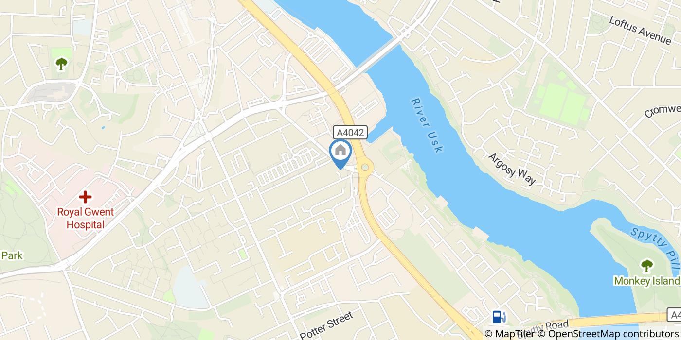 2 Bed Flat, Newport Gwent, NP20